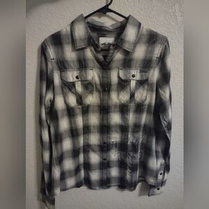 Harley-Davidson Plaid Button-Up Shirt
